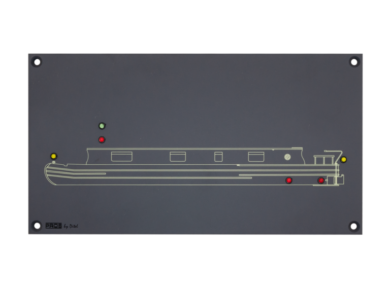 NAVIGATION LIGHTS & BILGE PUMPS PANEL FOR NARROW BOATS PROS by DITEL