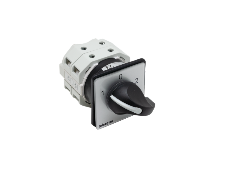 POWER SELECTOR SWITCH 2 POLES 3 POSITIONS 1-0-2 40A - PROS by DITEL